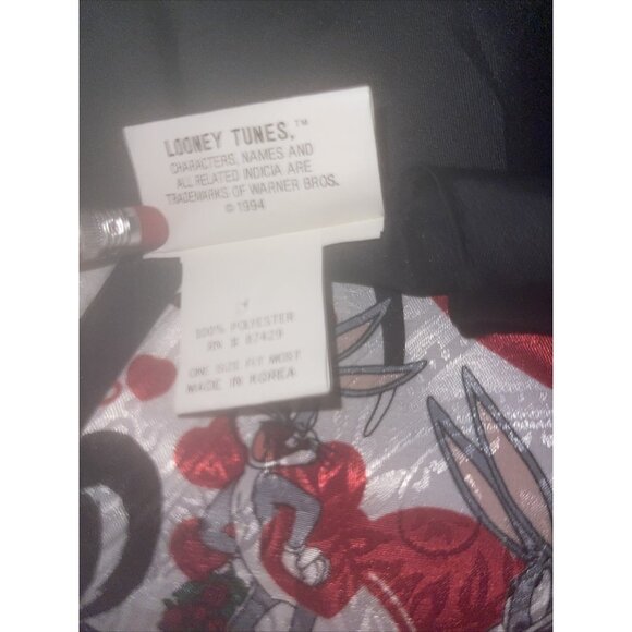 Looney Tunes Vest Valentines Day Cartoon Characters One Size Polyester - Picture 3 of 15